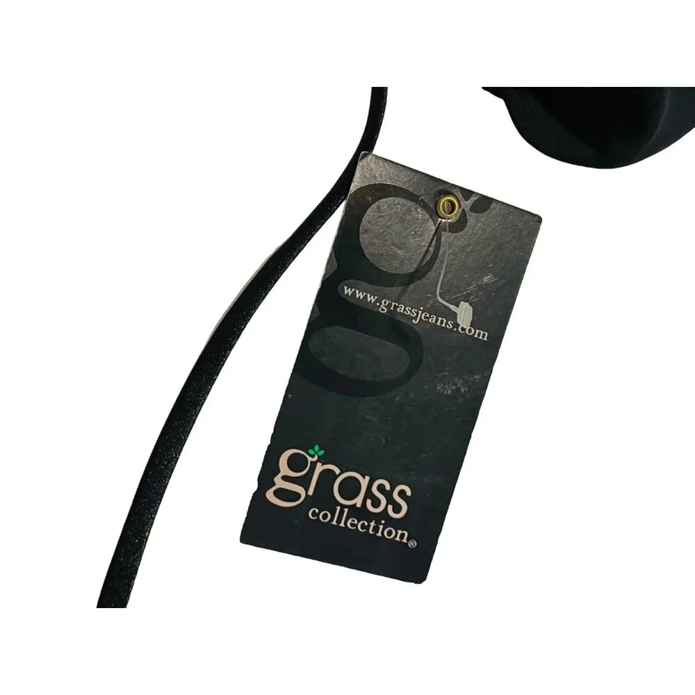 Grass Collection Black Batwing Blouse With Embellished Neckline Women’s Small - Picture 6 of 9